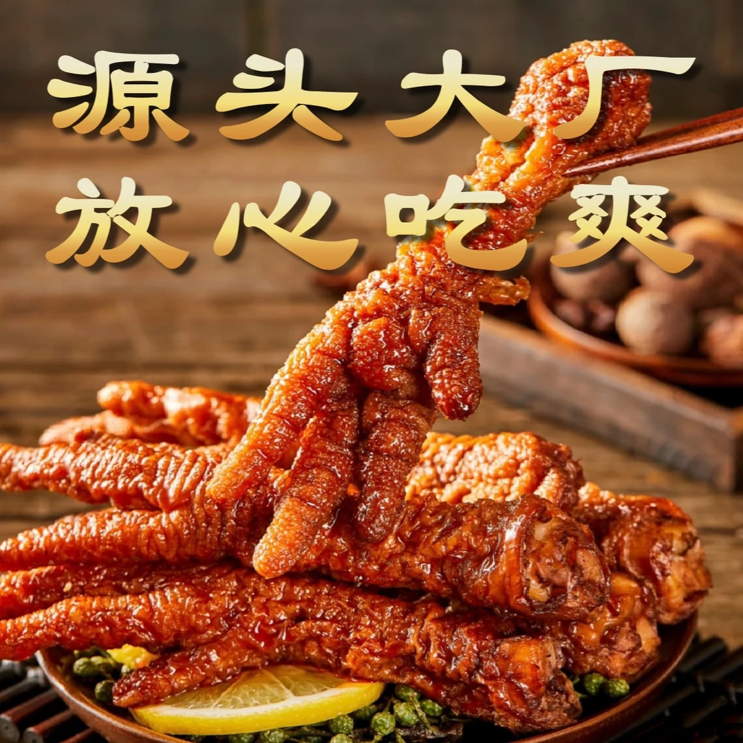 【顺丰速达】匠心美味拒绝科技 冷藏到家 100%固体物特大号虎皮鸡爪