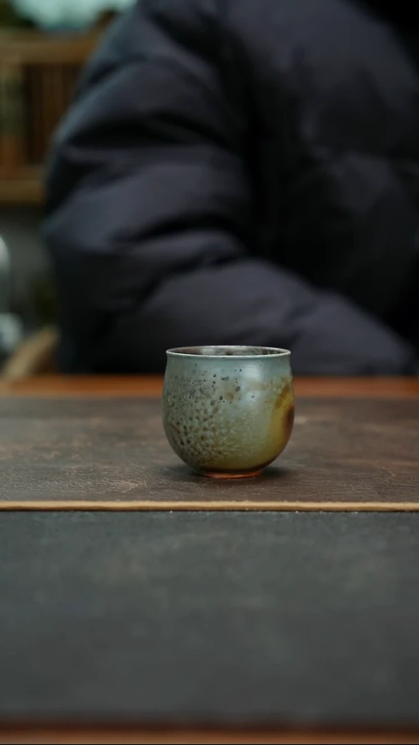 杯全手工柴烧圆融杯