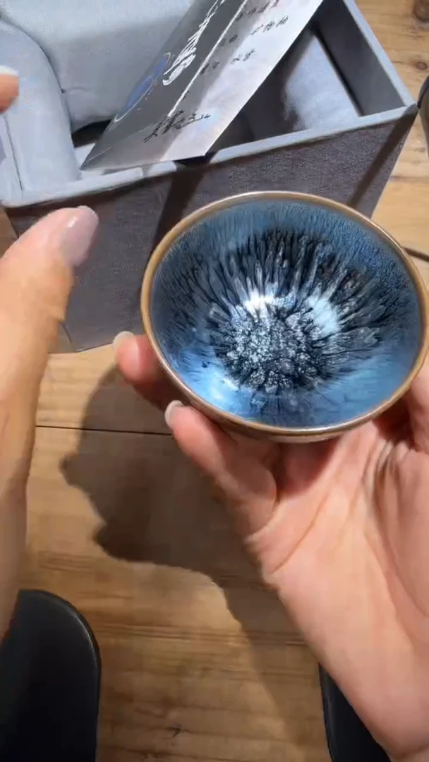 茶盏百花精品建盏分享71