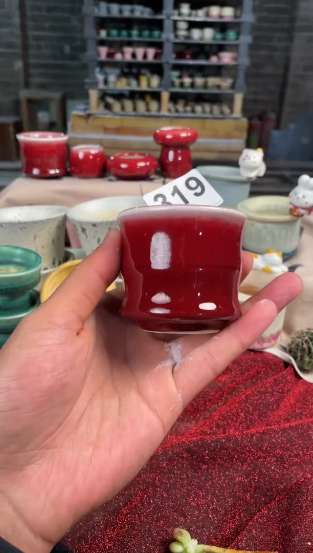 【闪购商品】摆件319知木小芳花盆编号