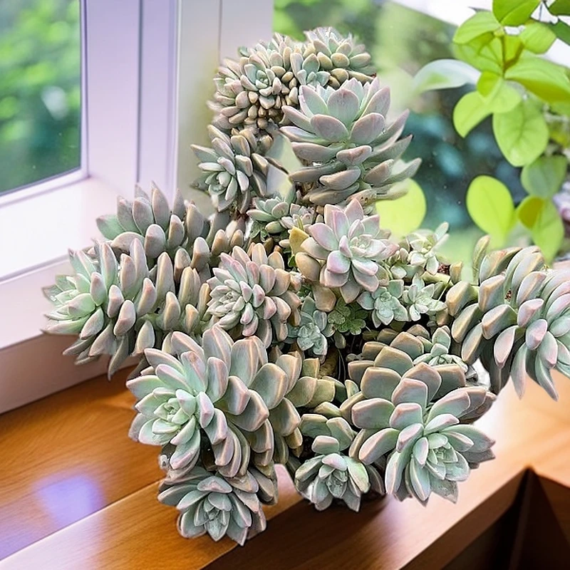 地栽淡雪新手必拍  好看好养  精品多肉植物  云南昆明发贷