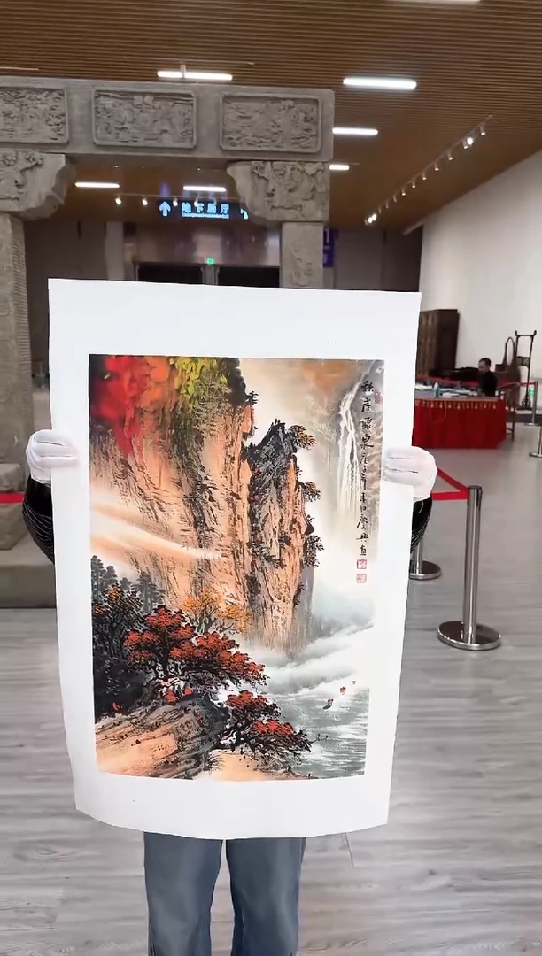 国画22赵隆轩艺术馆李庆兴老师作品