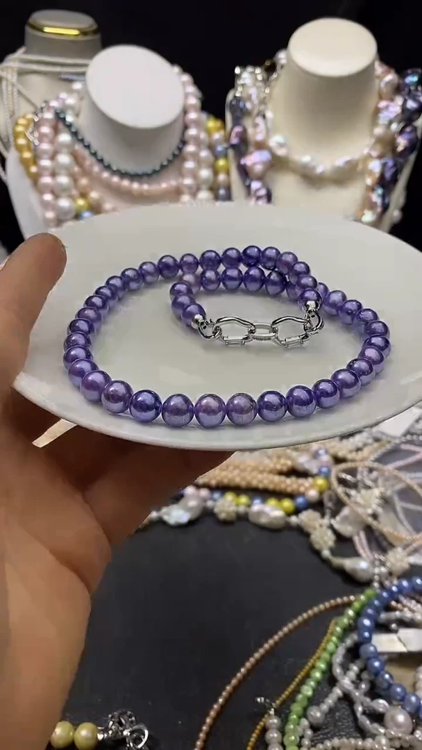 颈饰未镶嵌淡水珍珠多人