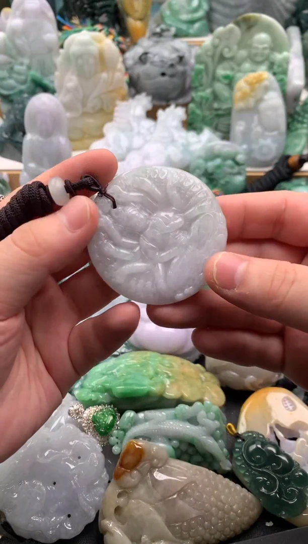 吊坠(不含链)未镶嵌翡翠1