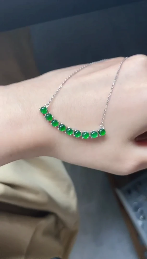 翡翠戒指银S925镶嵌51511-202