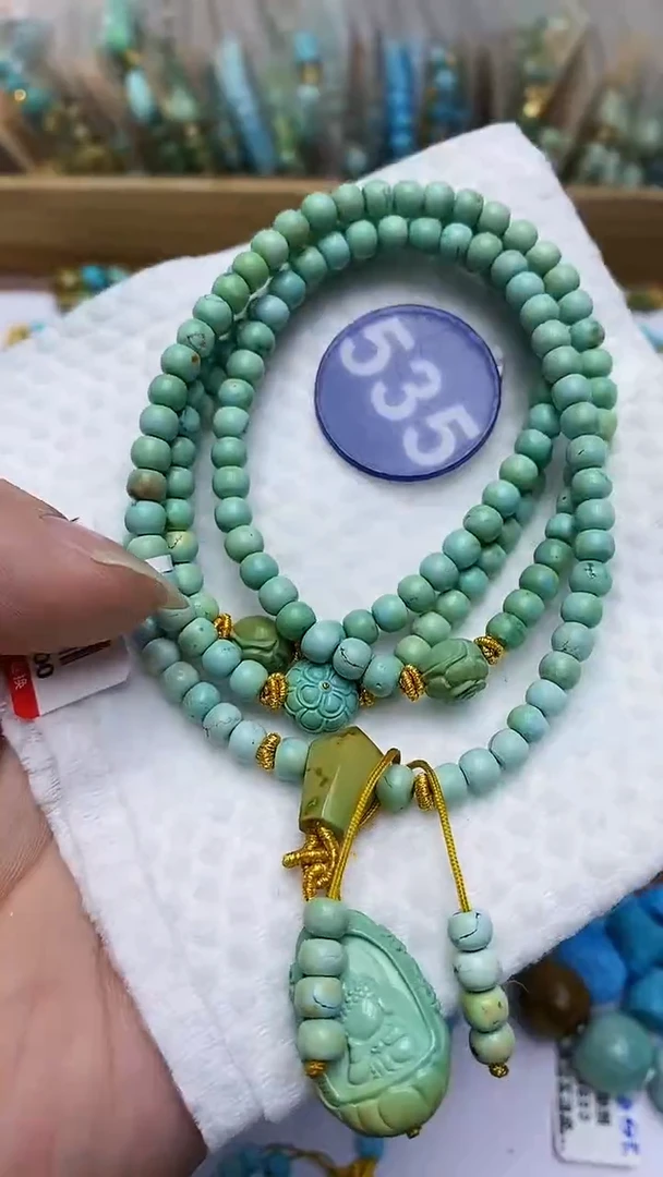 【闪购商品】绿松石项链未镶嵌535