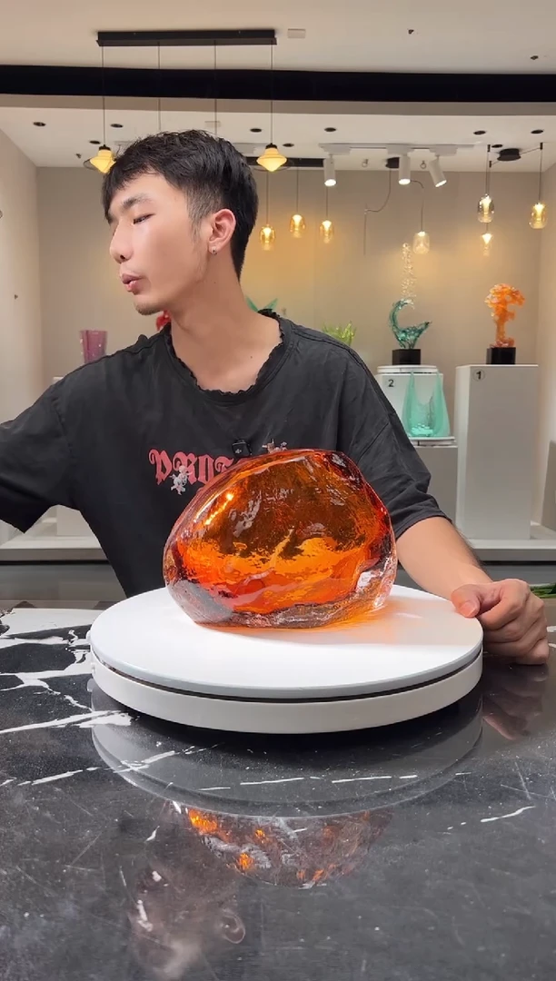 摆件巴比特美学 火山石
