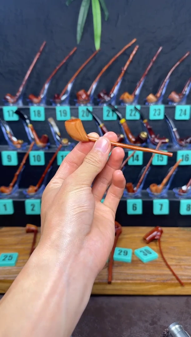 一物一图檬子木手工香烟嘴