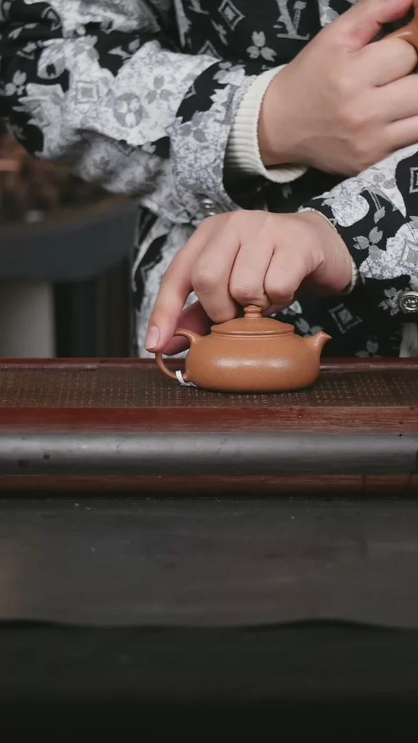 【闪购商品】紫砂茶壶29 原矿紫砂壶 黄降坡