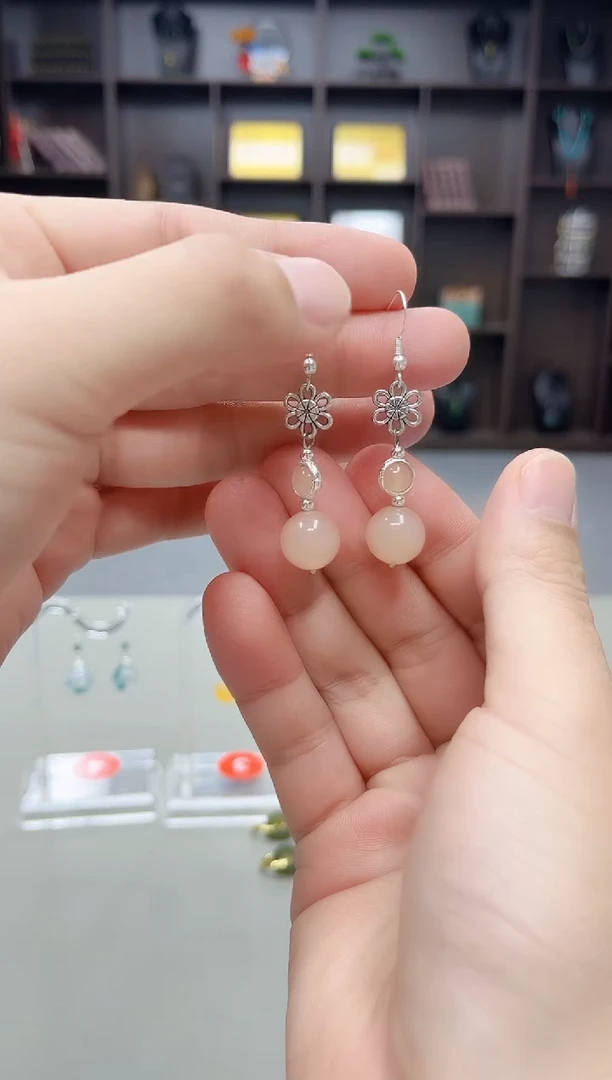 未镶嵌耳饰玛瑙/玉髓805000