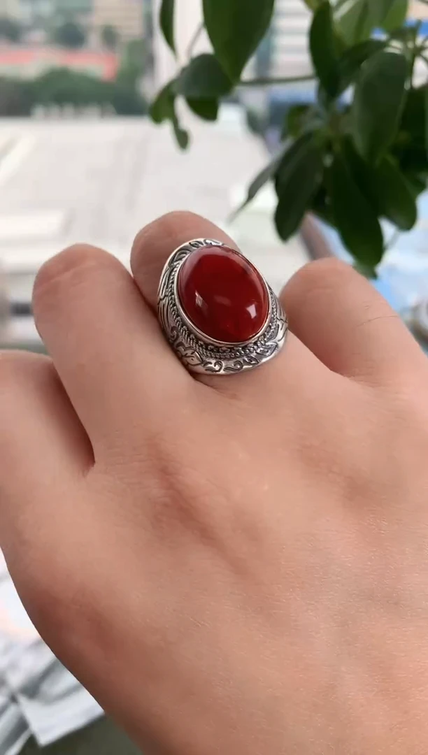 颈饰银S925镶嵌南红玛瑙多样性发一251106036