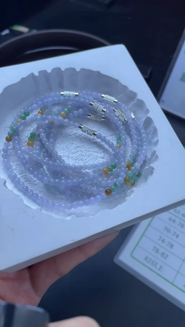 【闪购商品】翡翠手链未镶嵌W015-BL00300多样性发一