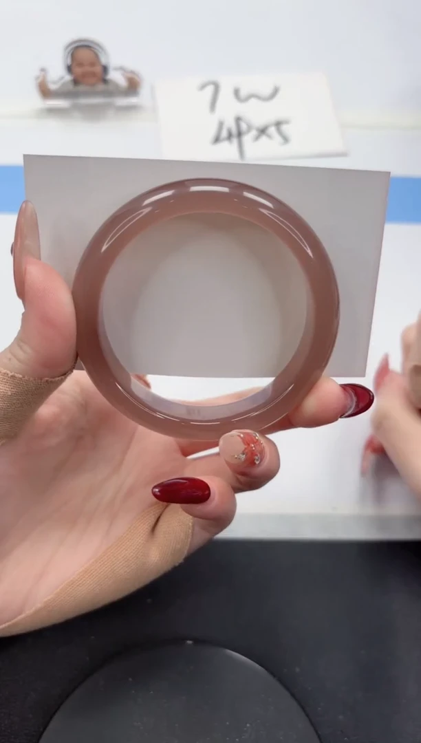 【闪购商品】石英质玉手镯未镶嵌A393-57.8