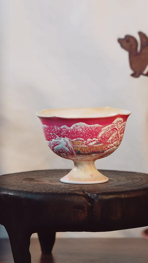 艺然堂手工手绘茶器