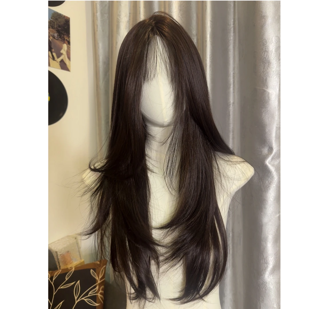 【半夏】透气软头皮进口发丝高层次假发套60cm