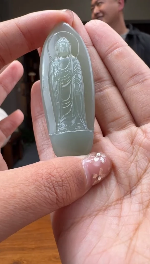 【闪购商品】和田玉41未镶嵌1.22二帅