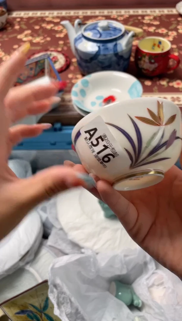 瓷片淡*瓷器瓷器A516