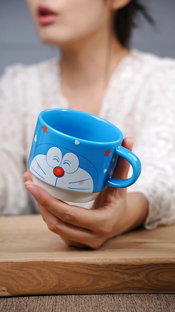 摆件卡通陶瓷杯卡通陶瓷杯