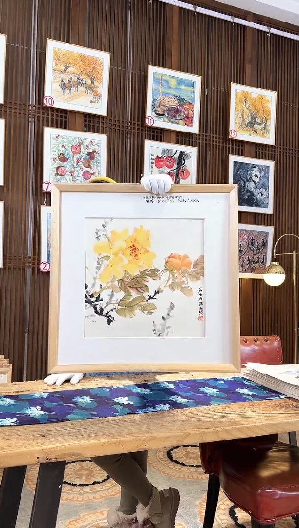 版画版画耿玉琨名章限量版画S
