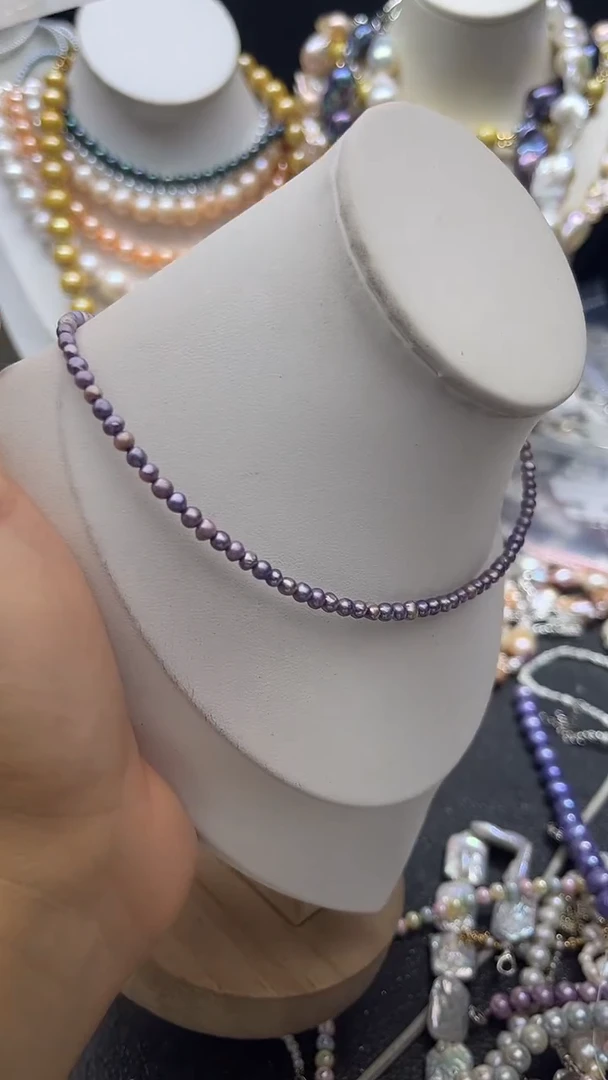 颈饰未镶嵌淡水珍珠多人