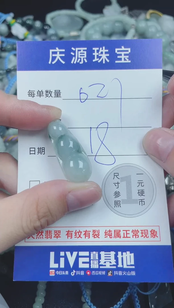 翡翠未镶嵌颈饰021