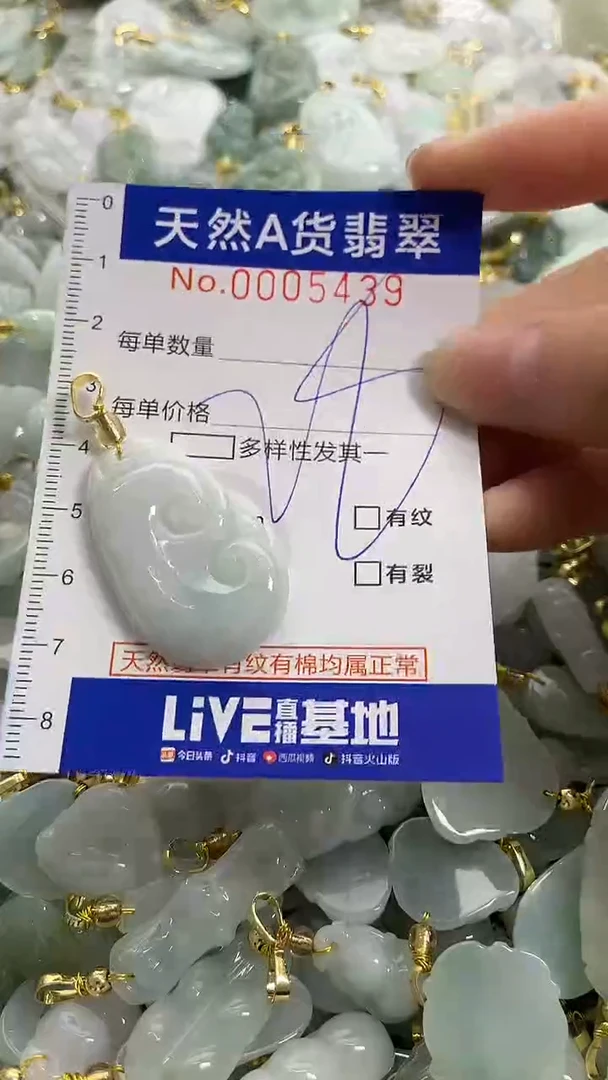 颈饰未镶嵌翡翠天然A货翡翠