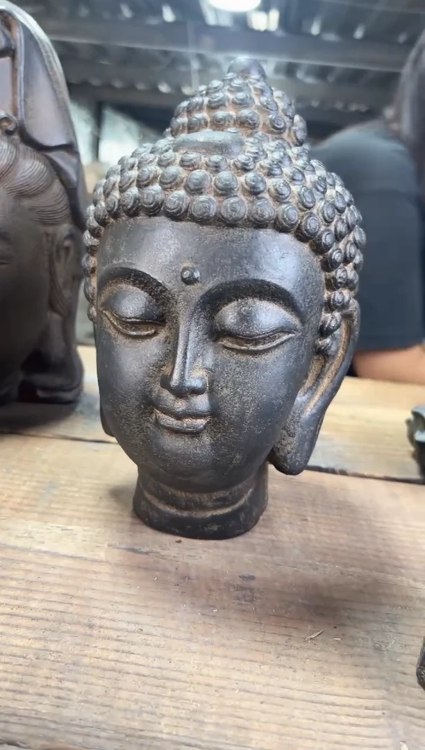 陶土【火山泥】小佛头