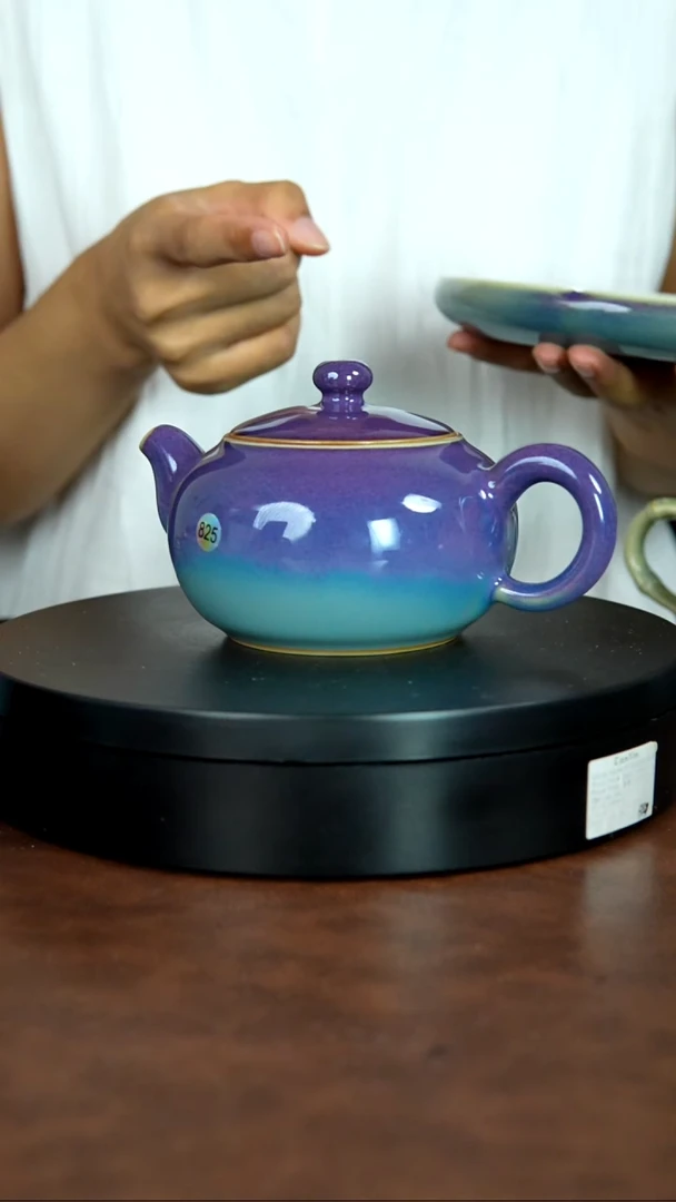 825唯*号/禹州神垕特产】原矿原产地钧瓷茶具