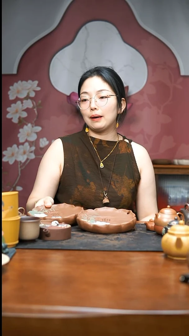 茶壶紫砂降坡荷花湿泡