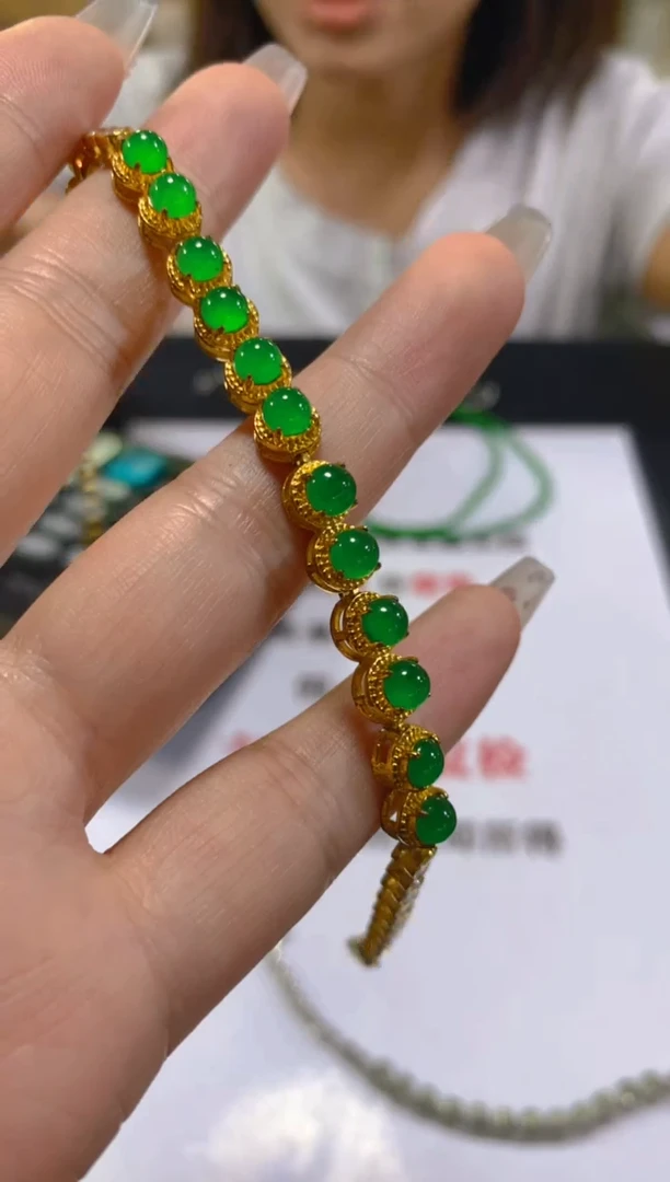 颈饰未镶嵌翡翠多样性发一