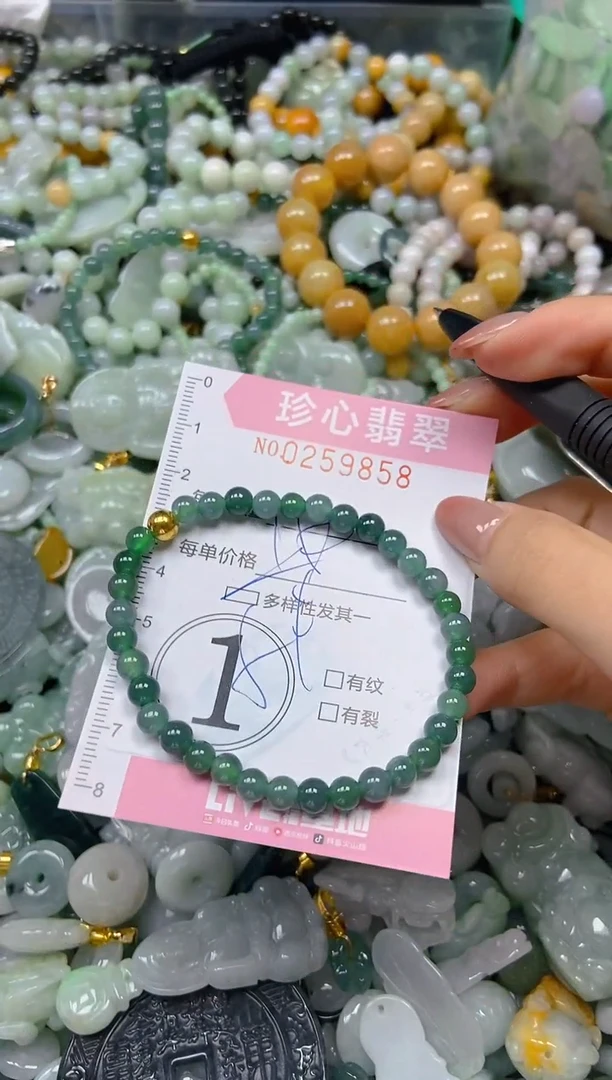 翡翠未镶嵌颈饰闪购0259858多样性发其一