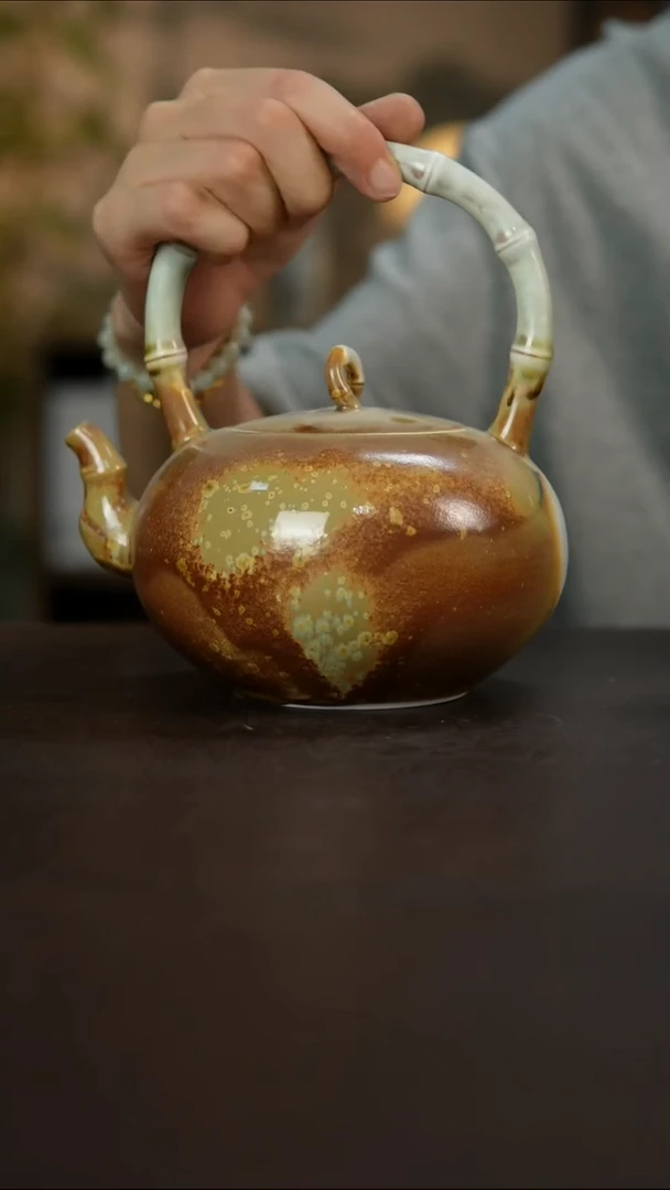 杯景德镇陶瓷杯碗柴烧多人