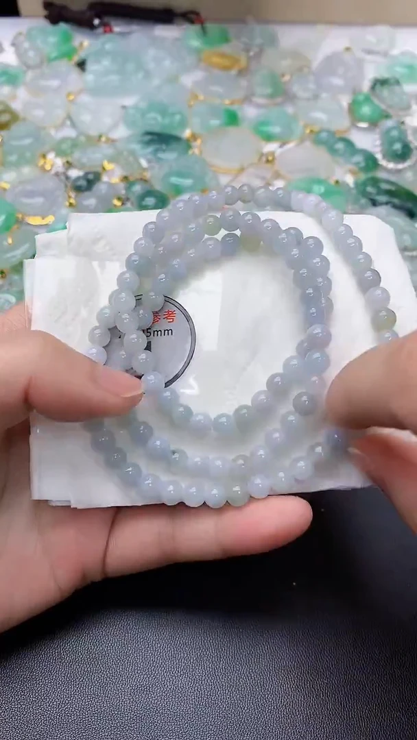 颈饰未镶嵌翡翠 天然缅甸A货百元以上9元证书费自理