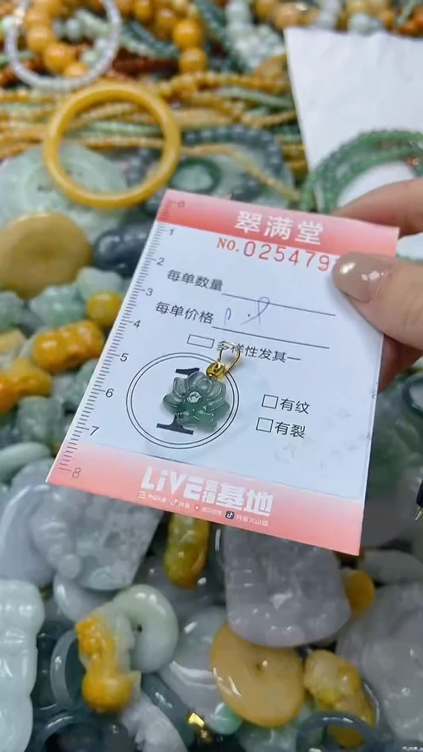 未镶嵌挂件翡翠闪购0254791