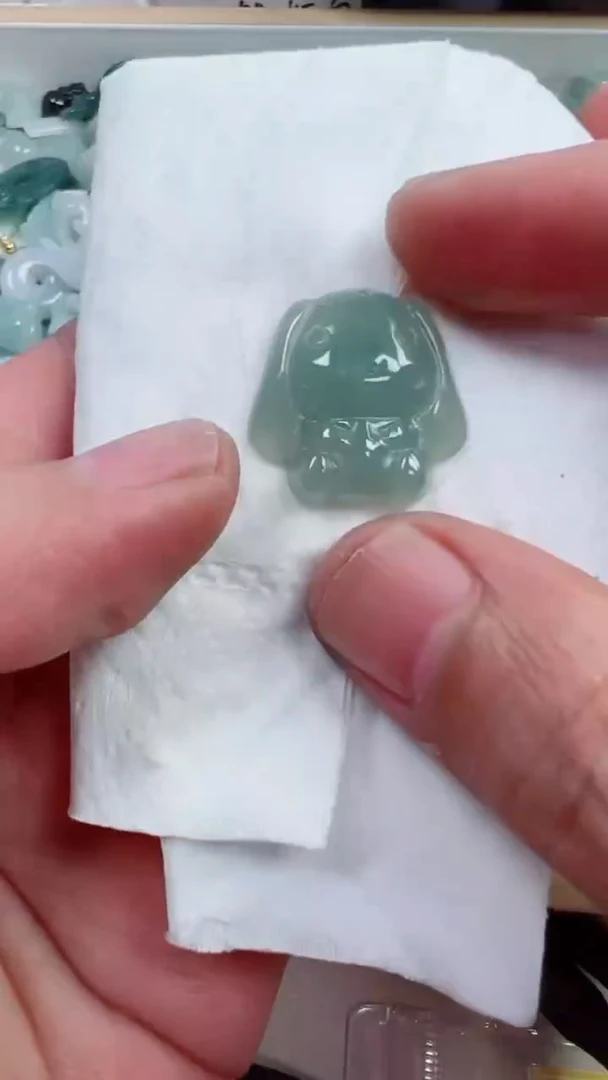 散珠翡翠542号，A货翡翠