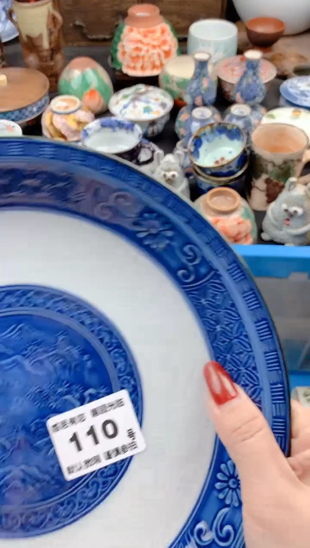 【闪购商品】瓷片110号九姑娘工艺品瓷器