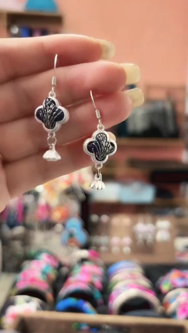 织绣艺枝独绣手工饰品32