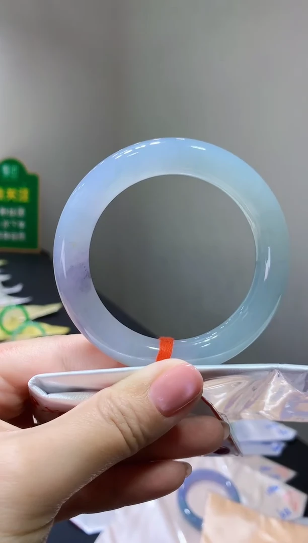 未镶嵌手镯翡翠x8天然缅甸翡翠A货57圆条