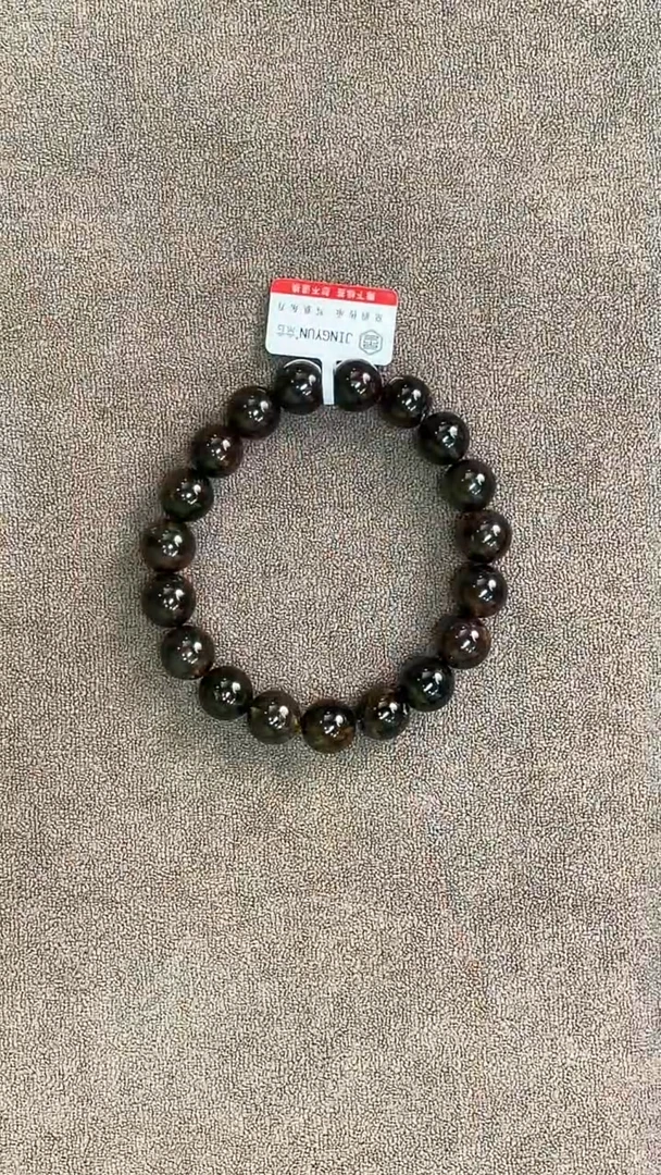 手串琥珀未镶嵌星际蓝10mm手串 多样性发其一