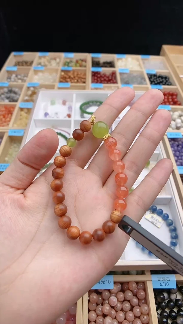 手串未镶嵌南红玛瑙南红文玩手串