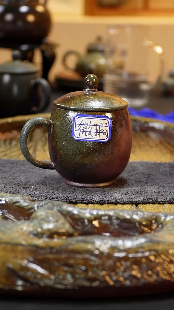 紫砂柴烧纯自然柴烧220毫升