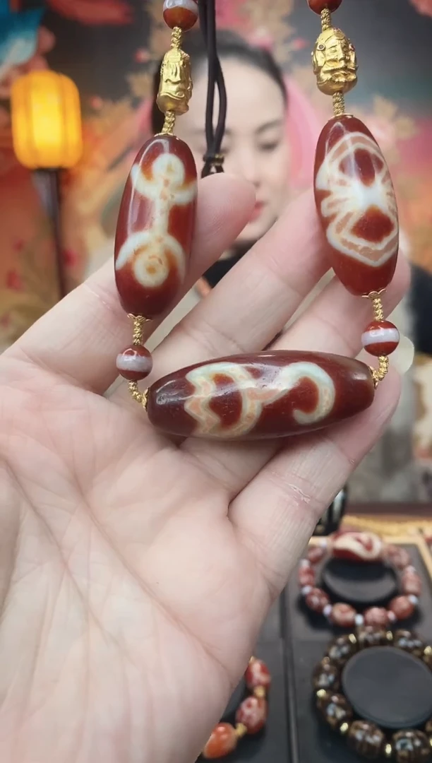 【闪购商品】玛瑙/玉髓锁骨链未镶嵌玛瑙多图腾锁骨链