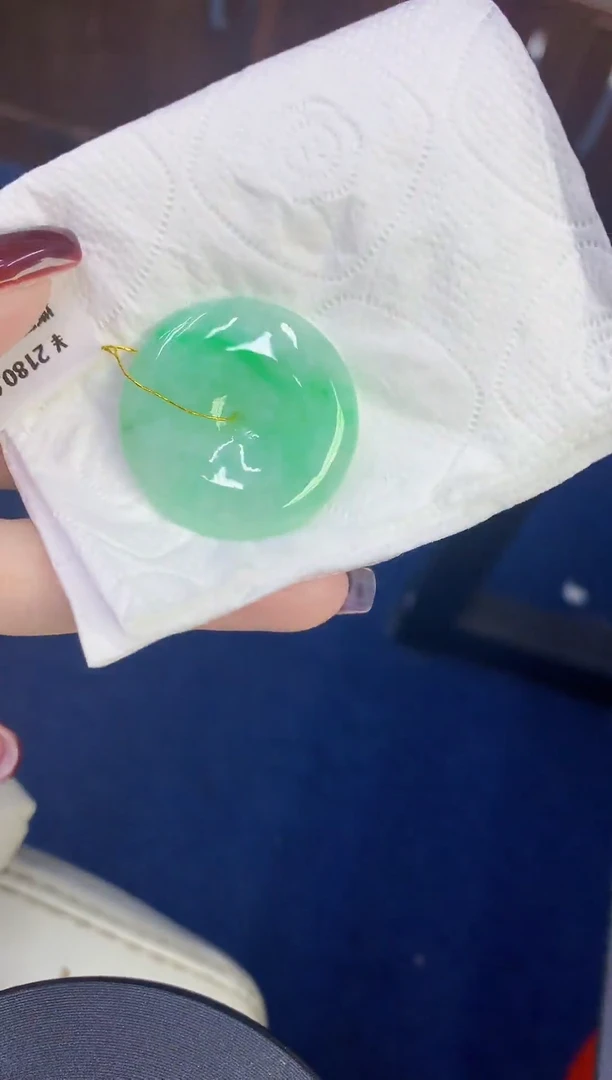 颈饰未镶嵌翡翠缅甸天然翡翠A货