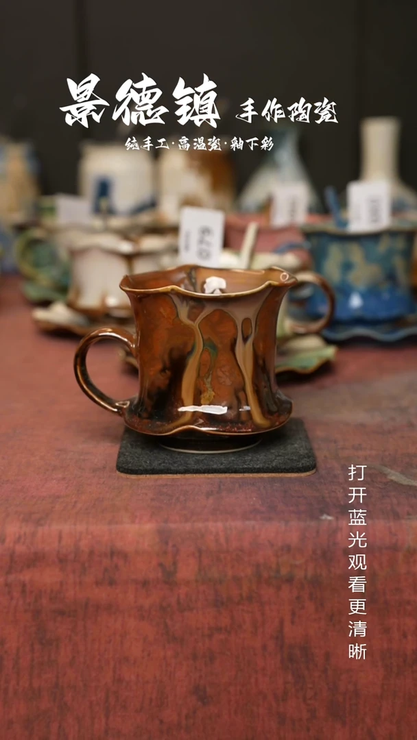 原创景德镇手工高温陶瓷219