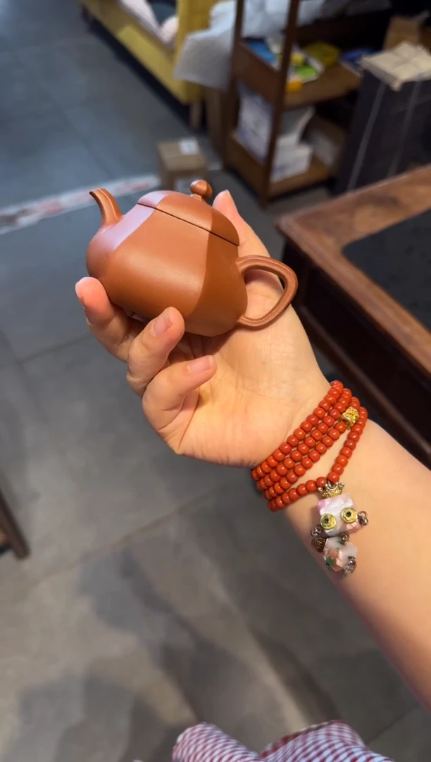 茶壶紫砂金玉满堂