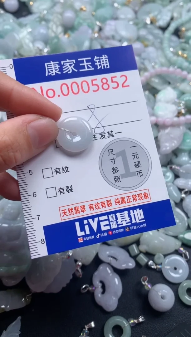 颈饰未镶嵌翡翠5852