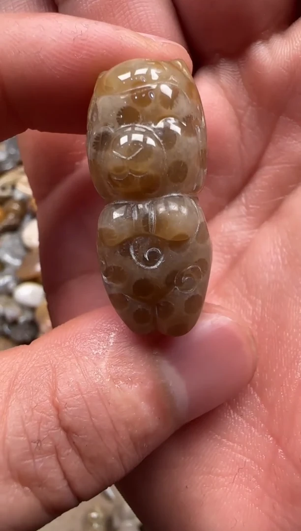 【闪购商品】硅化珊瑚（珊瑚玉）颈饰未镶嵌033