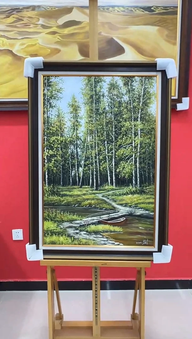 【闪购商品】油画梁静-60×90-油画作品