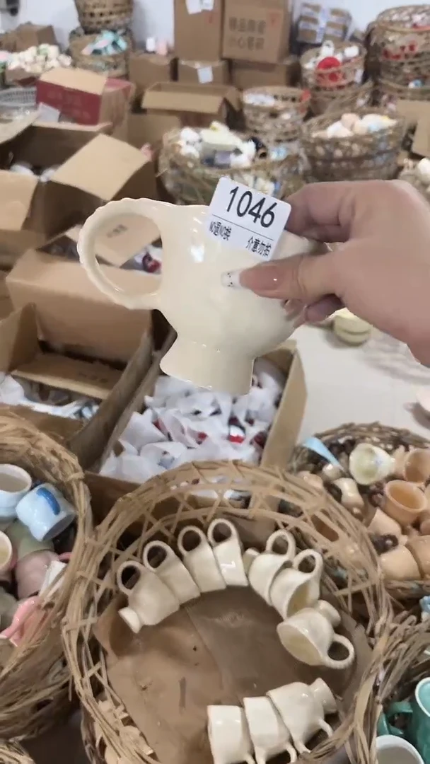 陶瓷手柄款微瑕四单包邮1046