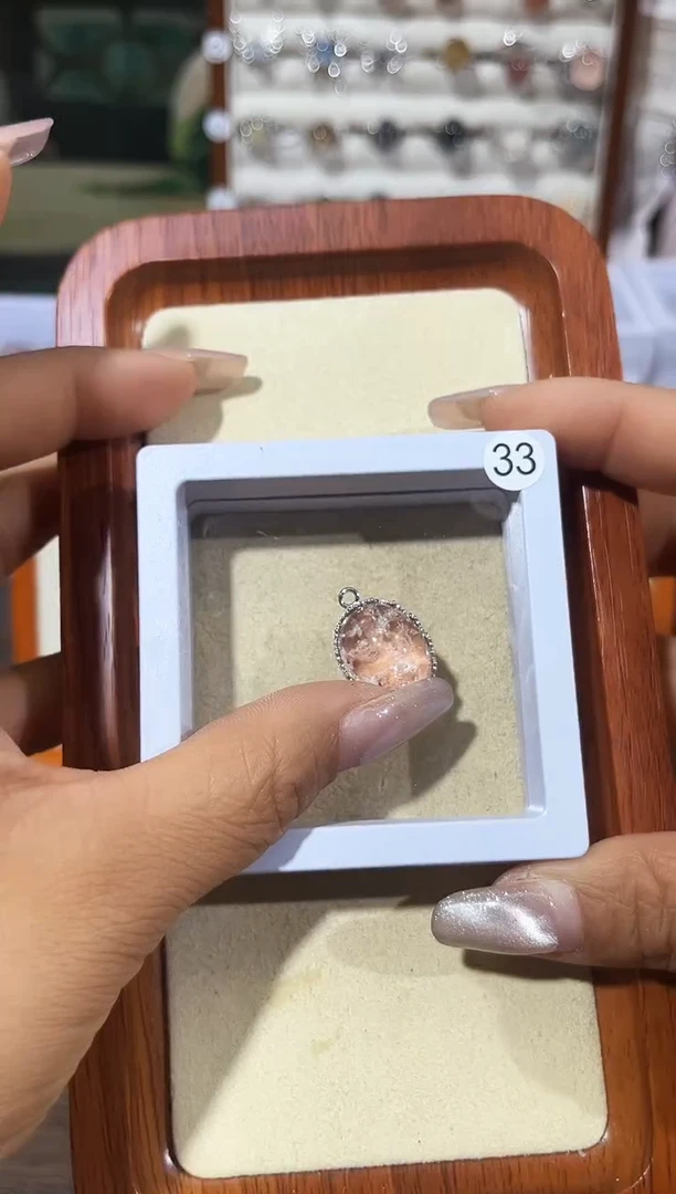 【闪购商品】水晶颈饰银S925镶嵌定制